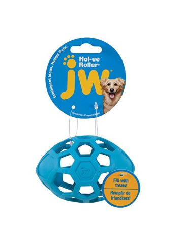 Jw -- Dog Cat Hol-Ee Roller Egg Blue