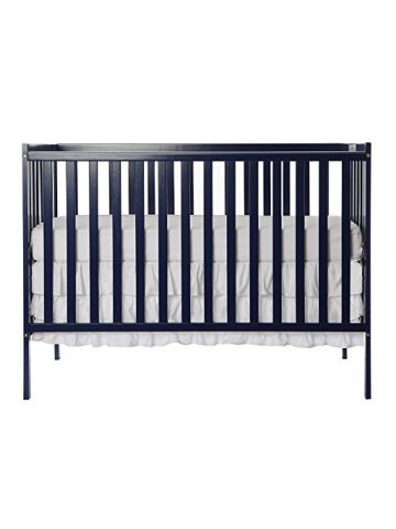 Dream On Me, Synergy 5 In 1 Convertible Crib,Royal Blue