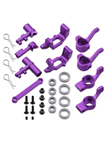 Hobbypark Aluminum Steering Knuckles Hub Carrier Upgrade Kit