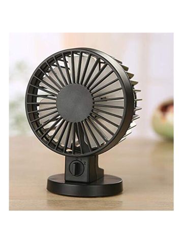 Mini 2 Gear Speed USB Fan Computer Portable Mute Usb Charge Cooling Fan Desk Laptop Fan Sslp91 Black