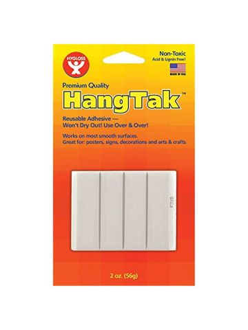 Hygloss Products INC. HANGTAK White By Hygloss