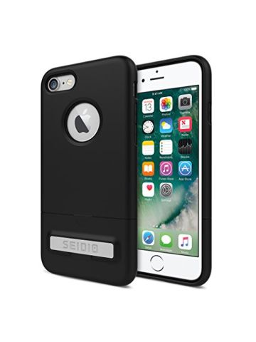 Seidio Surface Case With Kickstand For iPhone 8 CSR7IPH8K-BKK, Black