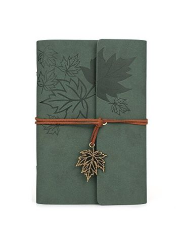 Maleden Classic Spiral Bound Notebook Gifts With Unlined Travel