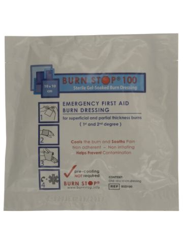 Safety First Aid D8060 Burnstop Burn Dressing