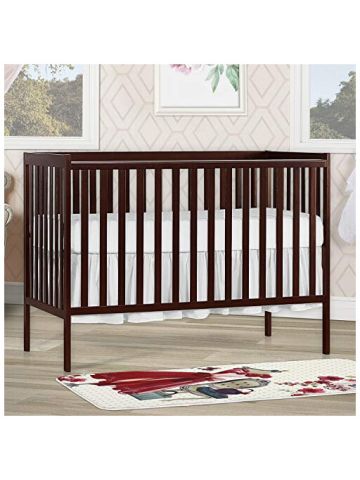 Dream On Me, Synergy 5 In 1 Convertible Crib,Espresso