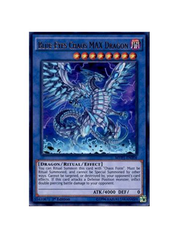 Yu-Gi-Oh! - Blue-Eyes Chaos MAX Dragon The Dark Side Of Dimensions Movie Pack - 1st Edition - Ultra Rare