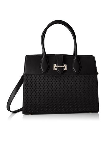 David Jones Women's Cm3812 Top-Handle Bag Black