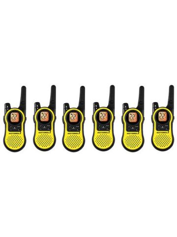 Motorola MH230R Two Way Radio / Walkie Talkie (6-Pack)