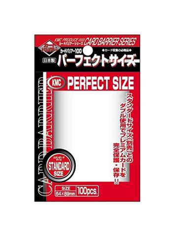 KMC 100 Pochettes Card Barrier Perfect Size Soft Sleeves