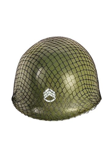 Jacobson Hat Company Child's Army Helmet With Imitation Bullet Holes