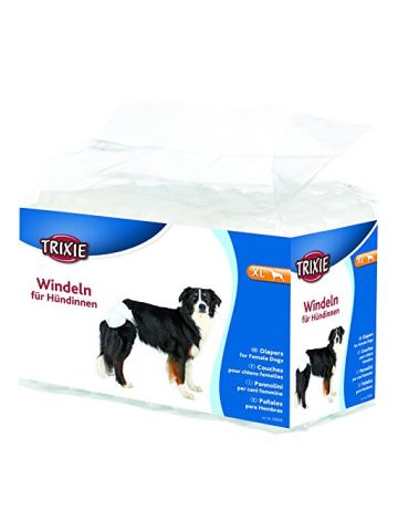 Trixie Diaper Nappies For Dogs, 12 Pieces