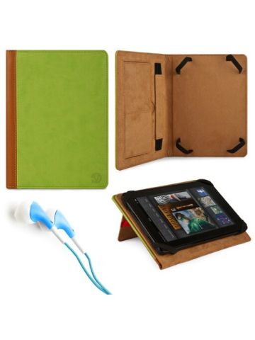 Vangoddy Marry Edition Brand Folio Stand Alone Protective Leather Case Green