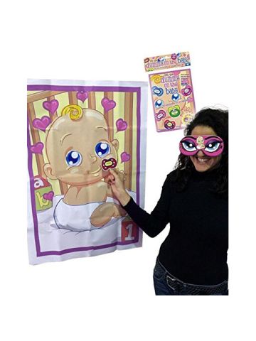 Alandra Dum Shower Pin The Dummy On Baby Game