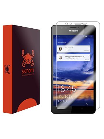 Microsoft Lumia 950 XL Screen Protector, Skinomi TechSkin Full Coverage
