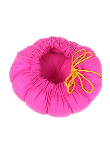 Pet Bed Dog Cotton Kennel Pet House Rose For Dog Pig Cat -Rose