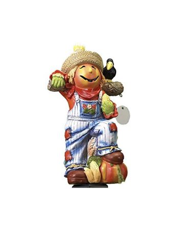 StealStreet Solar Power Scarecrow Garden Light- Hx428