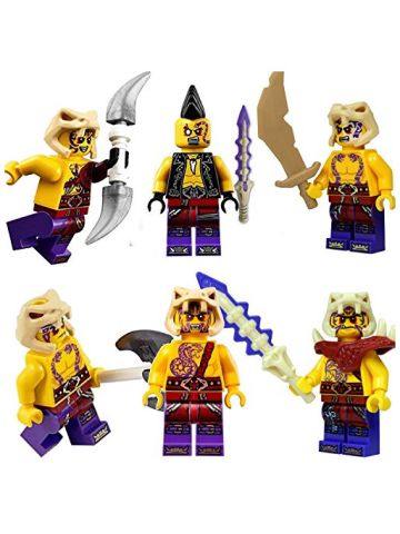 Lego Ninjago Set Of 6 Anacondrai Warriors