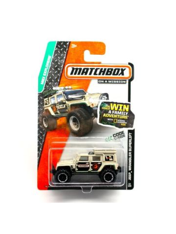 Jeep Wrangler Superlift White Matchbox 1:64 Scale Basic Die Cast Vehicle