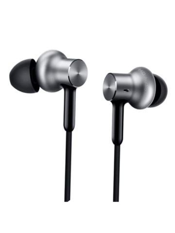 Xiaomi Mi Original Circle Iron Hybrid Earphone Headphone InEar Remote & Mic Silver