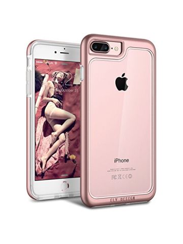 E LV Anti-Scratch Crystal Series Clear Slim Case Cover For Apple IPhone 7 Plus