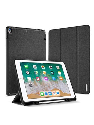 Dux Ducis Pu Leather Case for Ipad Pro 10.5 Magnet Stand Smart Cover for Ipad Pro 10.5 Inch 2018 with Pencil Holder