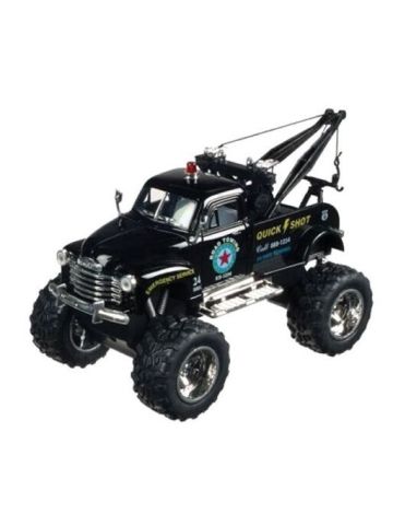 Kinsmart Chevrolet 1953 3100 Wrecker In Black Diecast 1:38 Scale By