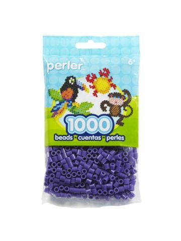 Perler Beads 1,000 Per Package - Purple Pack Of 3