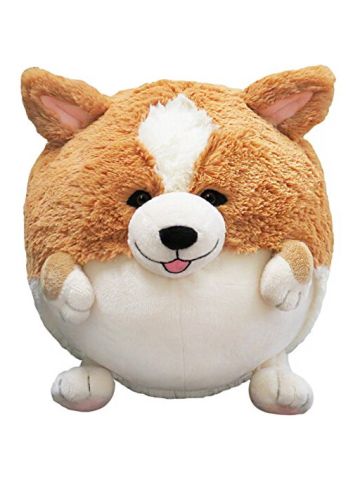 Squishable -  Corgi 15" Plush Toy Brown