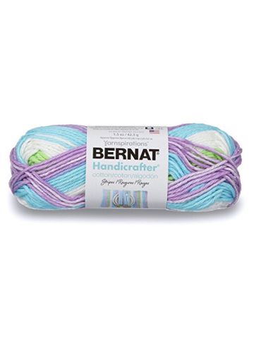Handicrafter Cotton Yarn - Stripes - Violet