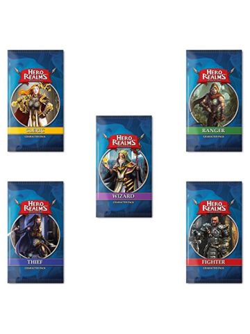 Hero Realms Character Pack Bundle (Cleric, Ranger, Fighter, Thief, Wizard)