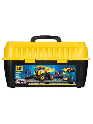 Toy State Caterpillar Cat Apprentice Ultimate Machine Maker Dump Truck