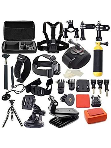42-In-1 Accessories Kit for Gopro Hero4 Silver Black Hero 4 3 3 Sj4000 Sj5000 Sj6000 Sports Camera