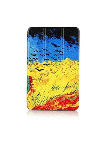 For Samsung Galaxy Tab a 10.1 T580 N/t585 N Tablet Funda Cases Color Painted Pu Leather Case