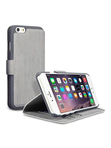 Terrapin Ultra Low Profile IPhone 6 (4.7') Premium Wallet Case With Stand Flip