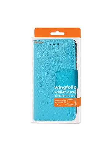Reiko Samsung Galaxy J7 3-In-1 Wallet Case With Inner Zebra Print In Blue