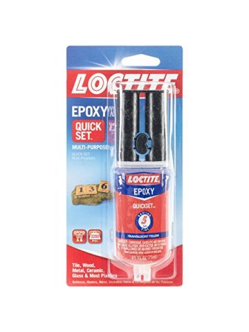 Loctite Epoxy Quick Set 0.85-Fluid Ounce Syringe