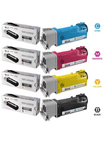 Compatible Dell  Set Of 4 High Yield Toner Cartridges