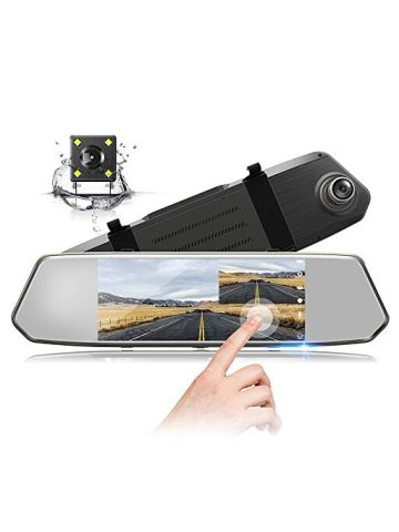 Toguard  Dash Cam Touch Screen Front And Rear Dual Lens