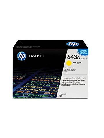 Hp 643 A (q5952 A) Yellow Original Laser Jet Toner Cartridge