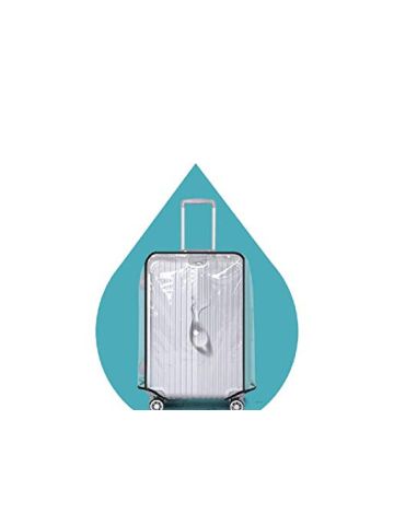 Universal Waterproof Transparent Protective Luggage Suitcase Cover Case Travel