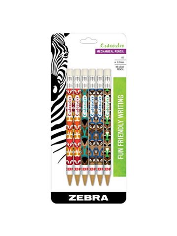 Cadoozles Mechanical Pencils 6 Per Package Assorted