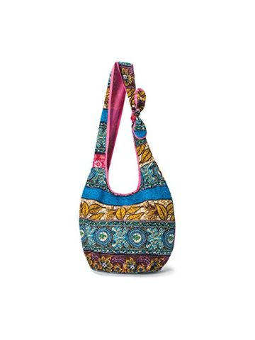 Colorful Hobo Bag  Adjustable Strap Purse By The Paragon