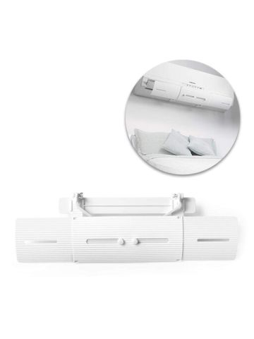 Foldable Air Conditioner Deflector Telescopic Size of 50-70 Cm Application for Living Study Bedroom in Spring or Winter