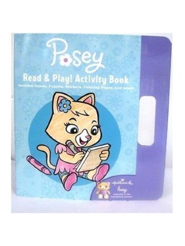 Hallmark Kids Kob1072 Posey Read And Play! Activity Book