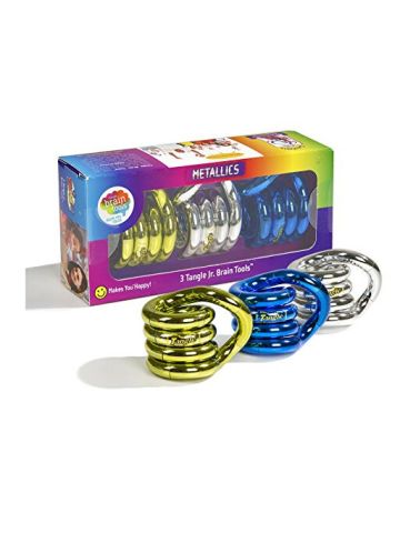 Tangles Jr Metallics 3 Set Building Kit