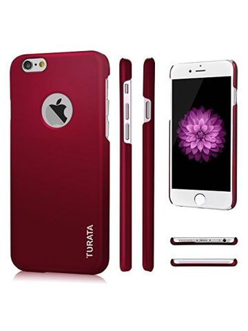 Turata Premium Coated  Hard Case For IPhone 6 Plus 5.5 Inch  Red