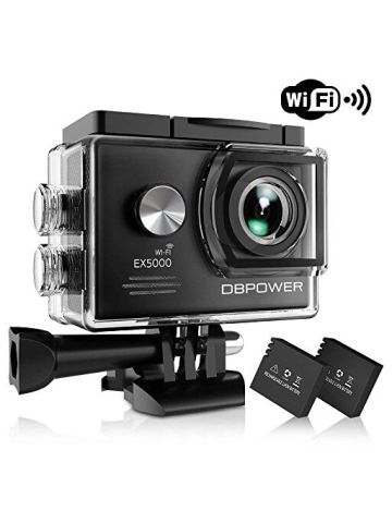 Dbpower EX5000 Action Camera 14MP 1080P HD WiFi Waterproof Sports