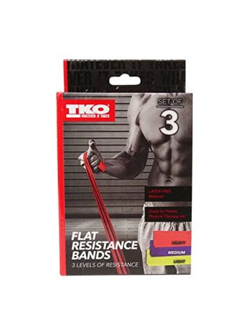 TKO -  Set Of 3 Flat Resistance Band