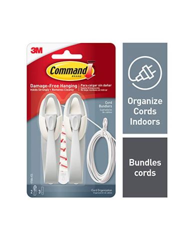 3M Cord Bundlers With Command Strips