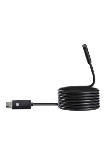 2 in 1 Usb Endoscope Inspection Camera 6 Led Waterproof Borescope 5 M Length for Android and Pc